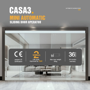 CASA3 أتمتة قسم مكتب مشغل باب جرار منزلي آلي من Ningbo Turtech