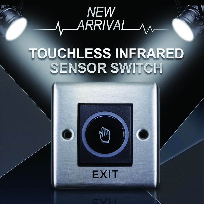 12V Touchless Motion Sensor Light Switch لفتح الباب الأوتوماتيكي